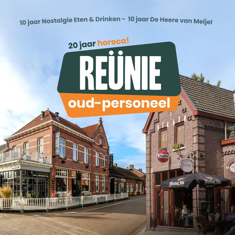 Reunie personeel